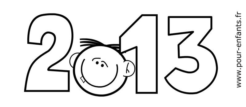 CALENDRIER coloriage 2013 à imprimer gratuitement calendrier coloriages 2013 à imprimer gratuit
